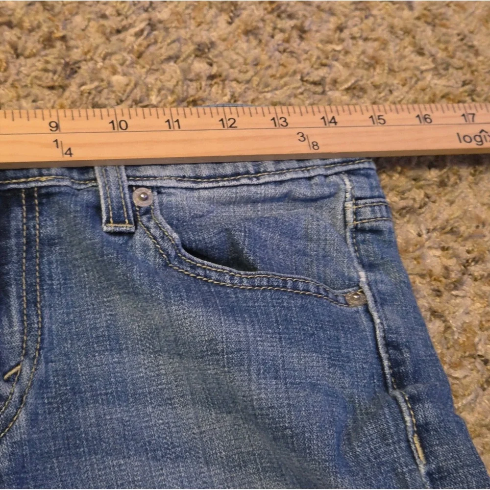 Levi's Super Low 518 Jeans Women's Size 5 Medium Blue Spandex Blend
